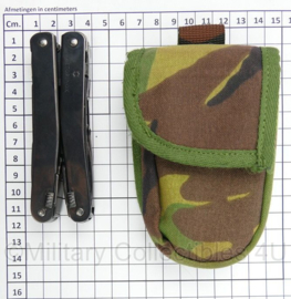 Defensie Victorinox Swisstool Spirit multitool met MOLLE koppeltas woodland camo - licht gebruikt - origineel