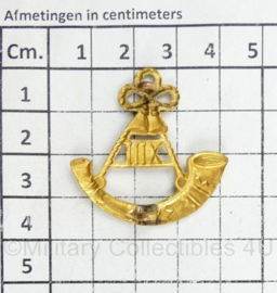 Britse WO2 cap badge 13th Battalion The Macquarie Regiment - 3,5 x 3,5 cm - origineel