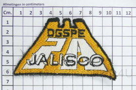 DGSPE Jalisco Mexico embleem - 10 x 6 cm - origineel