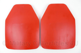 Ballistische Oefenplaat Torso Voss Ten Cate Advanced Armour Front Back Hard Ballistic Plate met realistisch gewicht voor Gewichtsvest - 32 x 24,5 x 2 cm. -  origineel