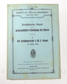 Marine Rundschau boeken set 1907 - set van 3 - origineel