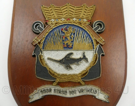 KM Koninklijke Marine Hr. Ms. Zwaardvis onderzeeboot 1943-1962 - 14 x 1 x 18½ cm - origineel