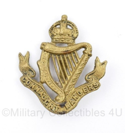 Wo1 Cap badge Connaught Rangers - 4,5 x 4 cm - replica