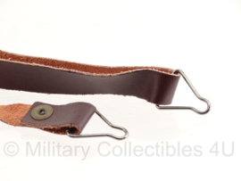 M1 helm leren kinriem binnenwerk M1 chin strap Donkerbruin - replica