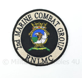 RNLMC Royal Netherlands Marine Corps 2nd Marine Combat Group embleem - met klittenband - diameter 9 cm