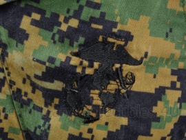 USMC US Marine Corps Marpat BDU camo jas met insignes - maat Small-short - origineel