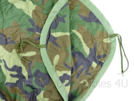 Korps Mariniers poncholiner Woodland Forest camo Liner Wet Wather Poncho  - 210 x 145,5 x 0,4 cm - origineel