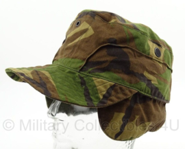 KL Nederlandse leger en Korps Mariniers Woodland camo pet - nieuw model - gedragen - maat 60 cm -  origineel