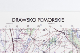 USA Defence mapping agency stafkaart Poland Drawsko Pomorskie M753 2524II- 1 : 50.000 - 74 x 58 cm - origineel