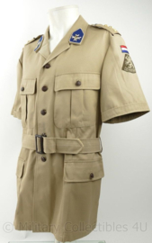 KL VN tropen tenue jasje met korte mouw en twee broeken Verbindingsdienst - maat Medium - nieuw - origineel
