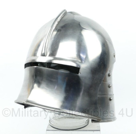 Sallet helm van rond 1460 metaal - replica