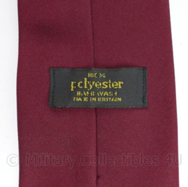 British Parachutist Regiment Derby Branch stropdas bordeaux rood- origineel