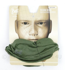 Buff zomer sjaal groen - Merino wool Buff - nieuw - origineel