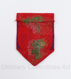 WW2 Canadian 21st Army Group GHQ and LFC troops patch gevormd -  7,5  x 5,5 cm - origineel