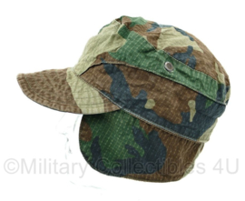 Korps Mariniers forest woodland camo pet cap veldcamouflage -  56 cm. hoofdomtrek - origineel