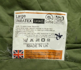 Snugpak Ebony jacket insulated with Softie groen MET capuchon  - maat Large - licht gedragen - origineel