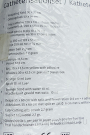 Sterisets Katheterisatie set, exp 07-2025 - nieuw - origineel