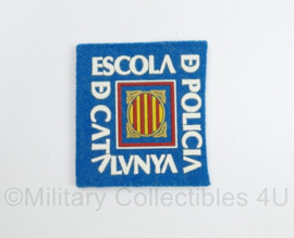 Spaans Embleem Policia Escola Catalunia Politie school - 5 x 5,5 cm -  origineel