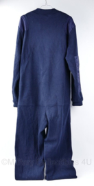 Koninklijke Marine en KLU Luchtmacht onderpak onesie donkerblauw - maat Large -