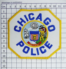 Embleem Chicago Police - 11 x 10 cm - origineel