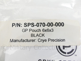 Crye Precision GP pouch 6 x 6 x 3 cm BLACK  - nieuw in verpakking ! -  origineel