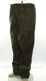 KL en Klu regenbroek jekker KL Broek Natweer groen - met ingebouwde draagtas - maat XS of Small - origineel