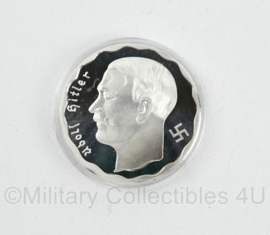 Coin Adolf Hitler 1939 100RM - diameter 4 cm - replica