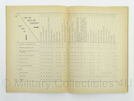 MVO Oefeningsaanwijzing De Militaire Groet nr. AO 95 - 1948 - afmeting 15 x 22 cm - origineel
