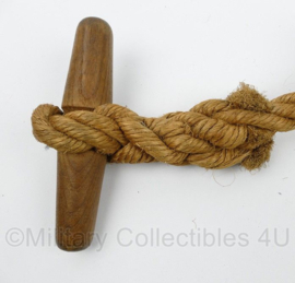 WO2 Britse toggle rope - 76 x 2 cm - origineel