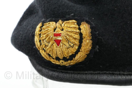 Oostenrijkse leger baret met insigne - maat 58 - gedragen - origineel