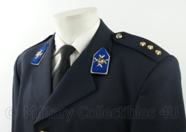 Defensie Verbindingsdienst GLT Gelegenheidstenue (GLT) uniformjas met kraagspiegels en rangsterren - maat 54 = Large  - licht gedragen - origineel