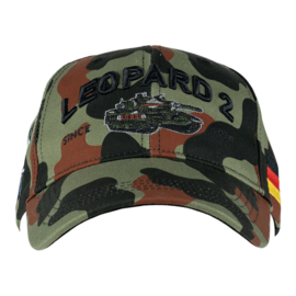 Baseball cap Bundeswehr Leopard 2 Tank Flecktarn
