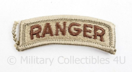 US Army Desert TAB Ranger embleem- 6 x 2,5 cm - origineel