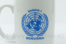 VN UN Bansig-1 Minusma koffiekopje in doosje - origineel