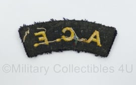 British ACF Army Cadet Force British shoulder title embleem - origineel