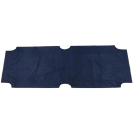 Canvas, Folding Bed cover - veldbed overtrek modern BLAUW - 185 x 65 cm.