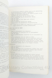 Defensie 1980 Mitrailleur Browning .50 M2 handboek - VS 7-535 - zeldzaam - origineel