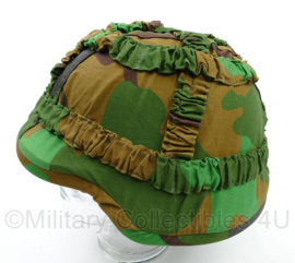 Defensie M92 M95 helmovertrek Jungle camo voor composiet helm - maat Large  - licht gedragen  - origineel