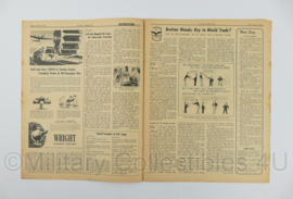 WO2 US Young America The National News Weekly for Youth Magazine tijdschrift - May 3, 1945 - 34,5 x 27 cm - origineel