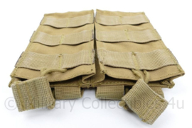 Defensie Molle coyote double magazin pouch M4 C7 C8 Diemaco - 16, x 2,5 x 15,5 cm - origineel