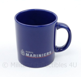 Korps Mariniers beker Blauw- 8 x 9,5 cm - origineel