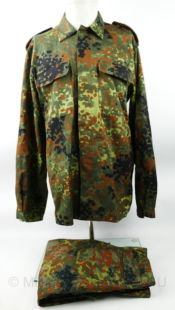 ABL Belgische Luchtmacht flecktarn camo jas en broek - Maat 52L/54L - nieuw - origineel