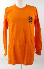 KL Nederlandse leger oranje sportshirt lange mouw 1987 - maat 6 = Large - nieuw in verpakking - origineel