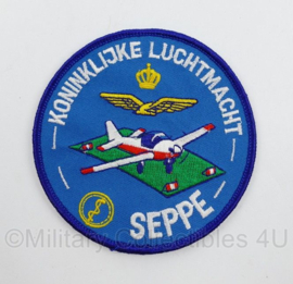 Klu Luchtmacht PVS Seppe embleem - klittenband - diameter 9 cm - origineel