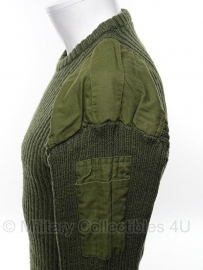 Commando trui Deense leger  - echt wol! - maat medium - GROEN - origineel