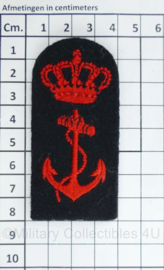 Korps Mariniers pet insigne - 8 x 4 cm - origineel