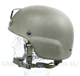 Defensie Armorsource AS200 ballistische helm met nachtkijker beugel - klasse NIJ3A - helm Large draagstel XL - origineel