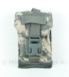 US Army MOLLE acu camo Utility pouch with mesh bottom - ONGEBRUIKT - origineel