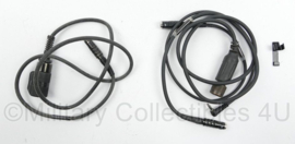 Invisio X50 TEA Dual Comm PRR headset met coyote koppeltas - 18 x 8 x 21 cm - origineel