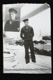 USN US Navy matching matrozen uniform set van 1 persoon - maat 38 - origineel